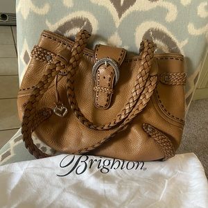 Brown leather Brighton purse